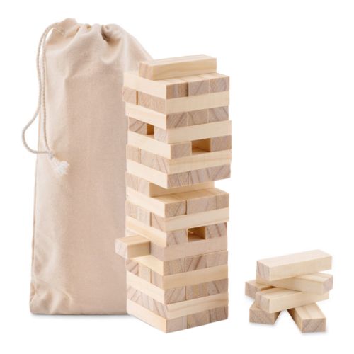 Wooden blocks tower game - Image 2